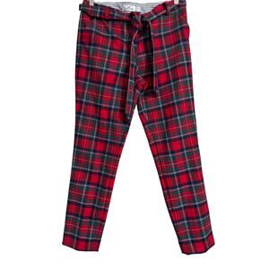 Vineyard Vines Plaid Tartan Flannel Pants Size 6